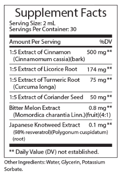 GL Control Supplemet Facts